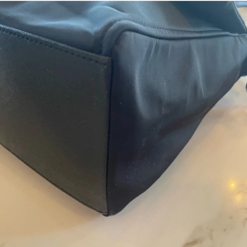 Kate Spade Blake Avenue Lyndon Messenger Bag Black EUC - Picture 5 of 16